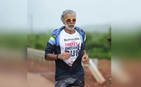 Bollywood actor Milind Soman Running From Mumbai To Goa just 5days