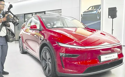 Tesla significantly contributes to the growth of electric vehicles in China