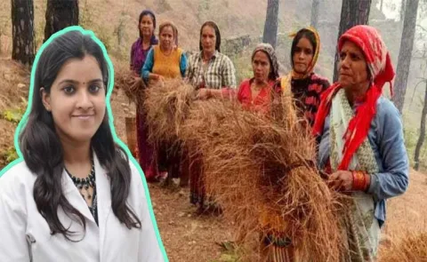 Megha quit her medical career and founded EcoChar Fight Forest Fires