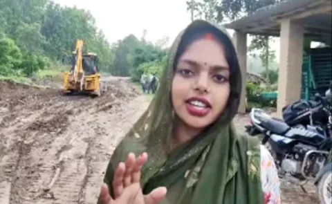 MP YouTuber Leela Sahu year long effort pays off Sanctioned Road by Govt