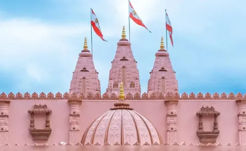 Shree Swaminarayan Temple Defaced Racist Slur
