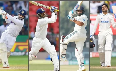 Pant Equalled Sehwag Most 6s Tests by an Indian batter Check Top 10 List