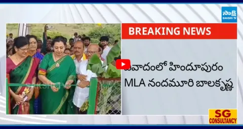 MLA Balakrishna Wife Vasundhara As Shadow MLA In Hindupur