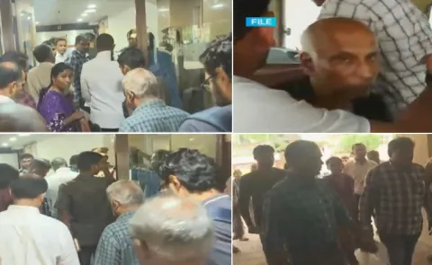 Illegal Liquor Case: Sit Search Balaji Govindappa Residency Hyderabad3