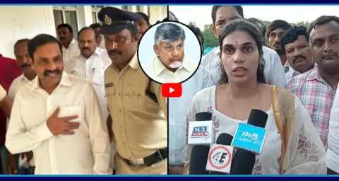 Kakani Govardhan Reddy Daughter Poojitha Reaction On Illegal Cases