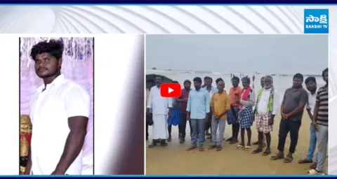 Kommu Konam Fish Dragged Fisherman Into Sea In Anakapalli District