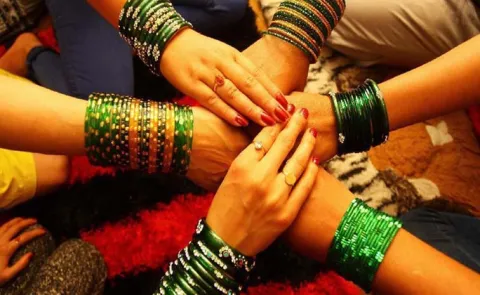 Devotion: Why Indian Women Wear Green Bangles in Shravan