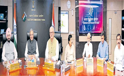 YSRCP leaders provided evidence to EC On EVM Machines Issues