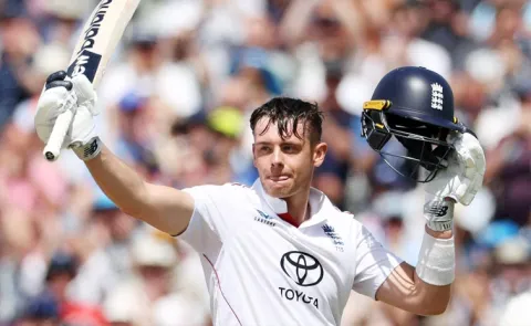 Ind vs Eng 2nd Test Jamie Smith Slams 3rd Fastest 100 For England