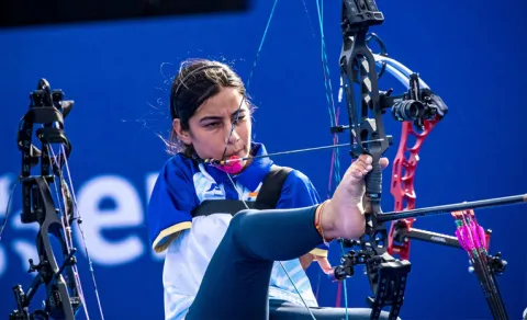 Sheetal Devi Hits Perfect Bullseye For India In Women