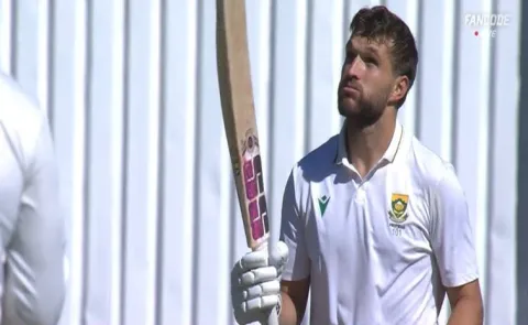 ZIM VS SA 2ND TEST: HUNDRED FOR WIAAN MULDER ON HIS CAPTAINCY DEBUT