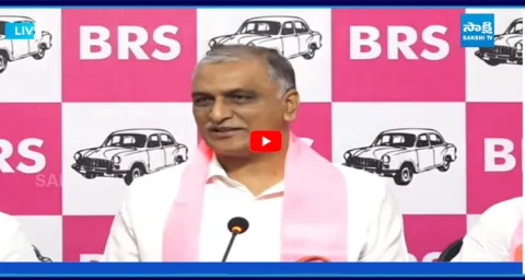 Harish Rao Slams CM Revanth Reddy Over Water Project