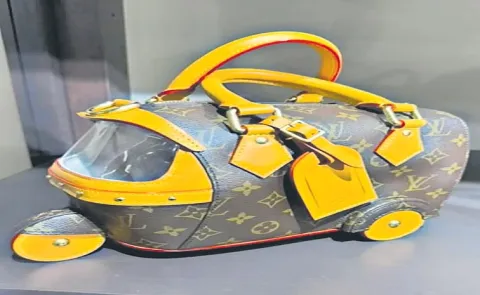 Louis Vuitton Launches Autorickshaw Handbag Worth Rs 35 lakhs only