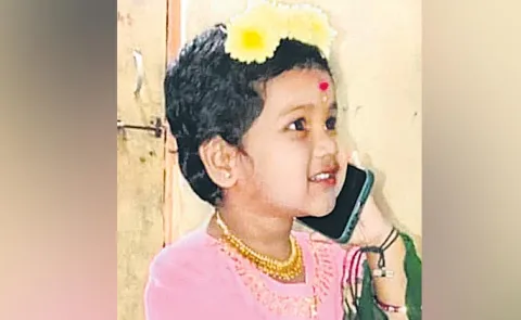 Jangaon Ghanpur Station 6 years Old Kid mithuna Heart Attack