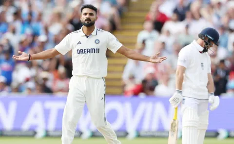 Akash Deep Breaks India Record for best Test bowling figures in England8