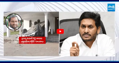 YS Jagan Reaction On Nallapareddy Prasanna Kumar Reddy House Attack