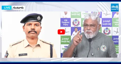 Ambati Rambabu Mass Warning To Chittoor SP Manikanta