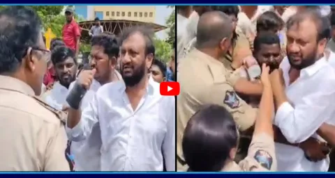 Nallapareddy Prasanna Kumar Reddy Warning To Police