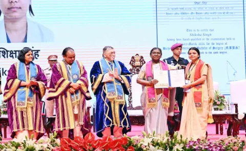 President Droupadi Murmu address at the convocation ceremony of AIIMS