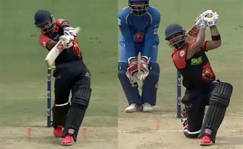 APL 2025: 32 Sixes In Royals Of Rayalaseema Vs Vijayawada Sunshiners Match