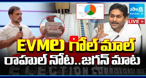 Rahul Gandhi Repeated YS Jagan Words On EVMs Tampering In Elections