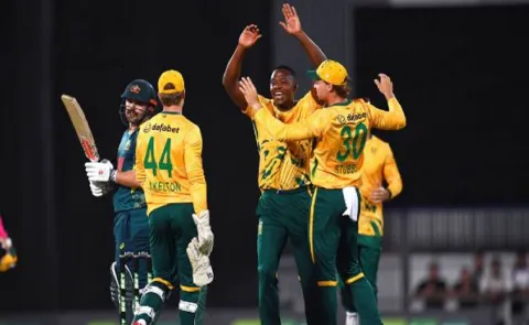 SA VS AUS 1st T20I, 2025: South Africa Bowled Out Australia For First Time In T20Is