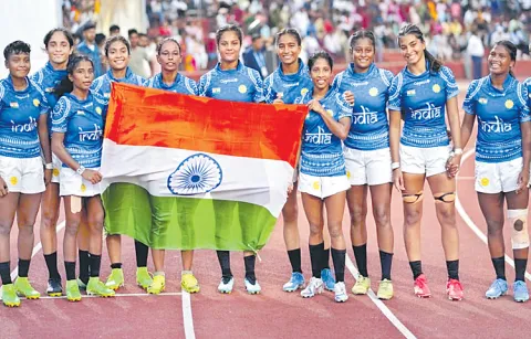 Indian womens rugby team wins bronze8