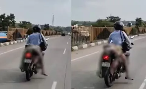 Man Carries Wife's Body Tied to Motorcycle After Fatal Accident