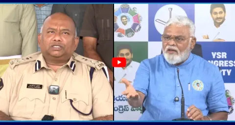 Ambati Rambabu Strong Counter DIG Koya Praveen Kumar