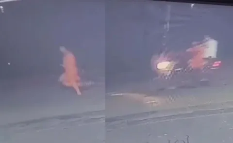 Bike Born Men Chased Special Disable Woman And Later Happend This
