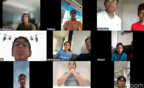 Robotic Workshop for Telugu Students By NATS