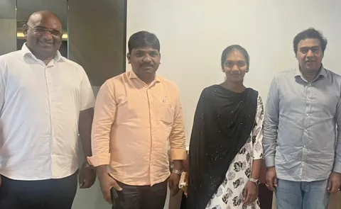 TANA Board Of Director Potluri Ravi Supports To Student Education