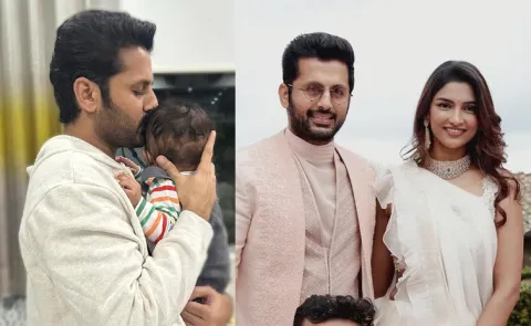 Telugu Actor Nithiin Son Name Revealed