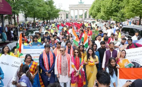 INDCC Bharat Parade At Berlin