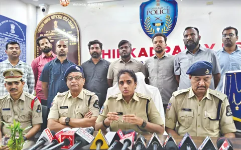 Robbery In Retired Office Home