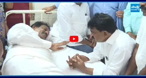 Perni Nani Meets Ashok Babu In Hospital