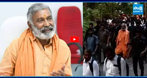 Peddireddy Ramachandra Reddy Visuals At Sabarimala Temple