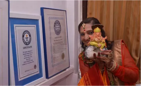 Rama Shah Most Ganesha Idols Hand Made in 24 Hours