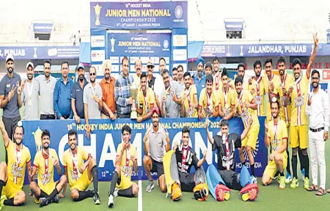Haryana team wins National Junior Mens Hockey Championship