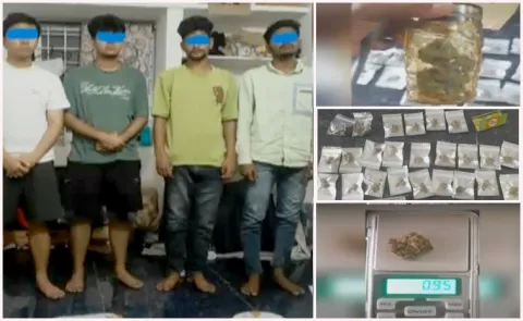 Eagle Team Busts Drug Racket In bachupally Mahindra University