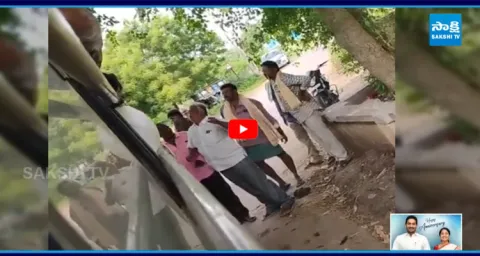 TDP Ex Sarpanch Attack On Bus Conductor2