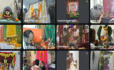 Vinayaka Chavithi celebrations Telangana Cultural Society Singapore