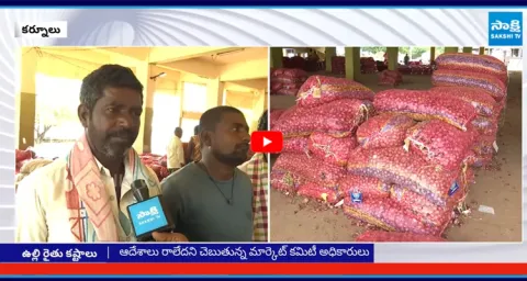 Onion Farmers Fires on CM Chandrababu Govt