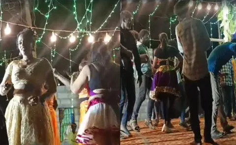 Recording Dance At AP Palamaner