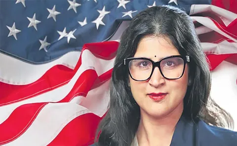 Indian-Origin Mathura Sridharan Facing Flak For Bindi