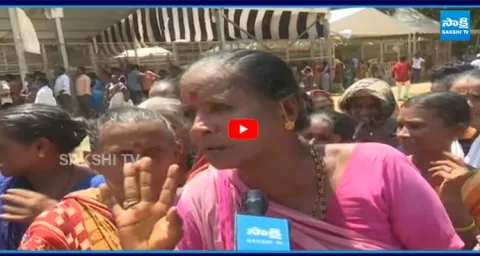 Women Fires On Home Minister Vangalapudi Anitha Over Nakkapalli Bulk Drug Park