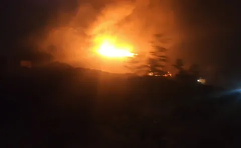 Major Fire Breaks Out At Cold Storage Industry In Annaram