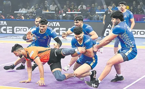 U Mumba stage dramatic fightback to stun Tamil Thalaivas in Pro Kabaddi League