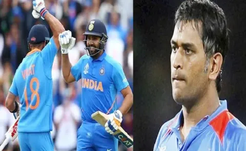 Dhoni wasnt happy about it: When Kohli Spoke About stunning collision with Rohit
