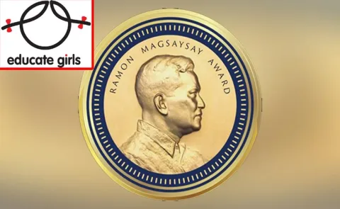 Educate Girls NGO wins Ramon Magsaysay Award 2025